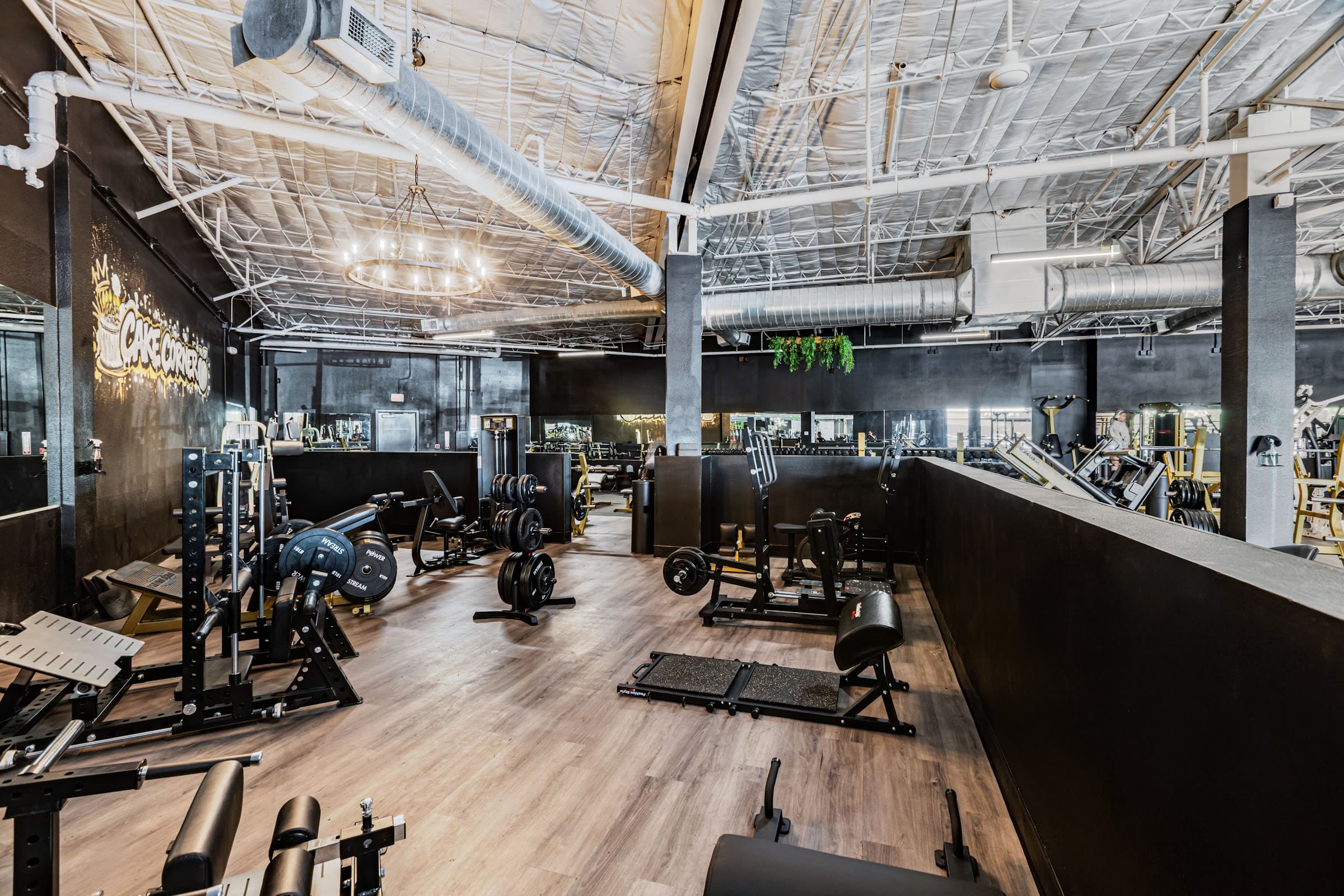 Main training floor