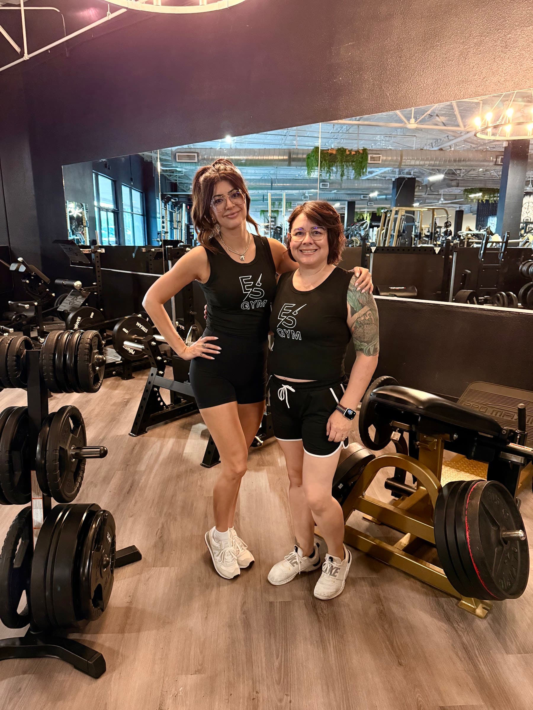 Ashley & Mel at ES Gym