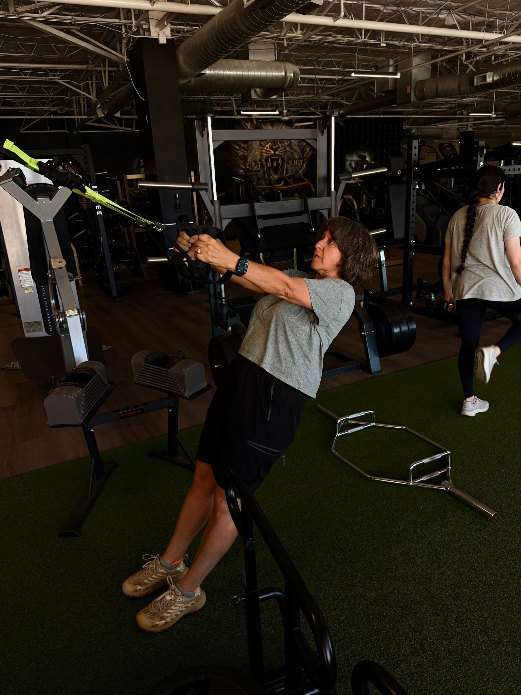 Carmen V. at ES Gym