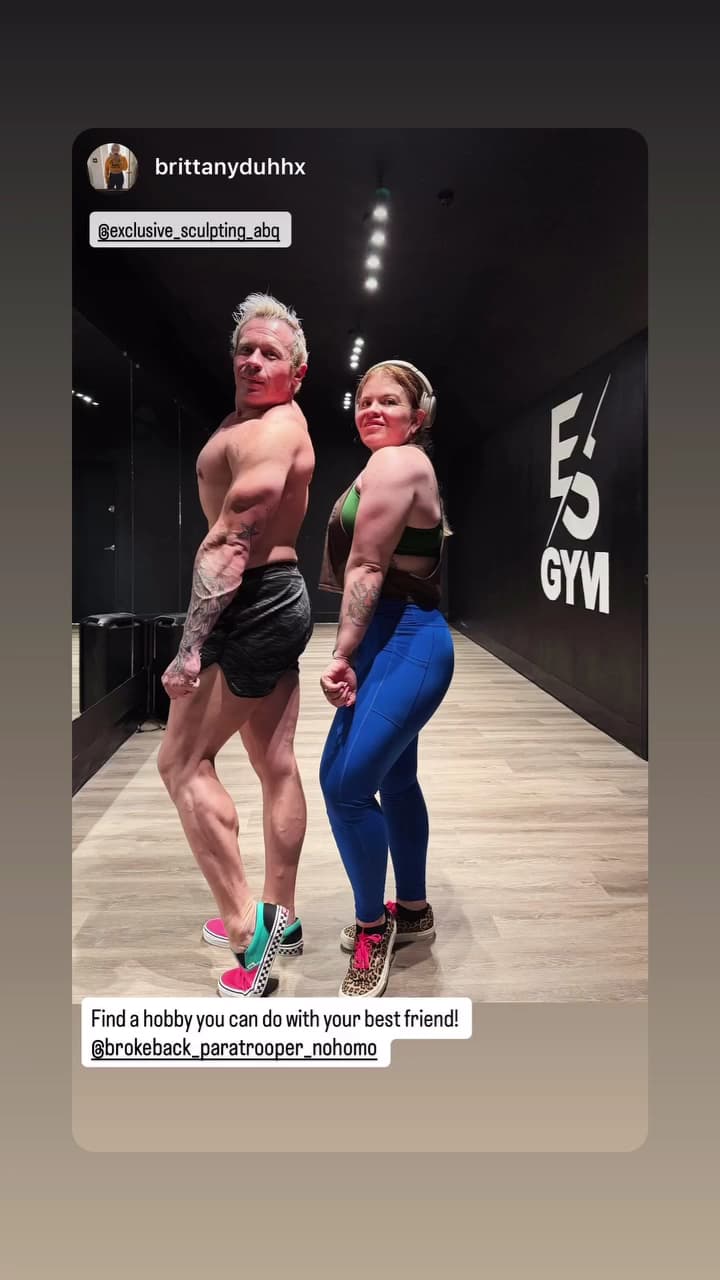 Greg & Tanya at ES Gym