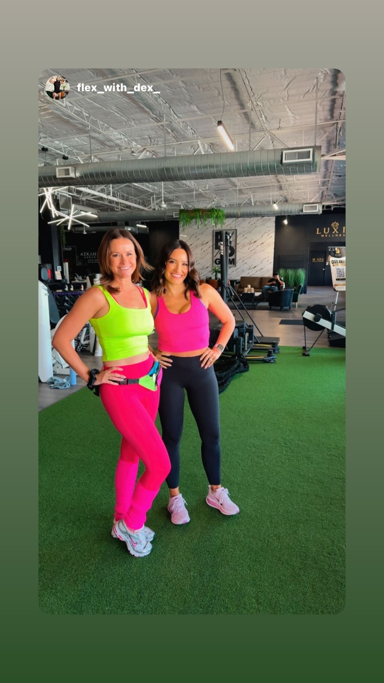 Dani & Lisa at ES Gym