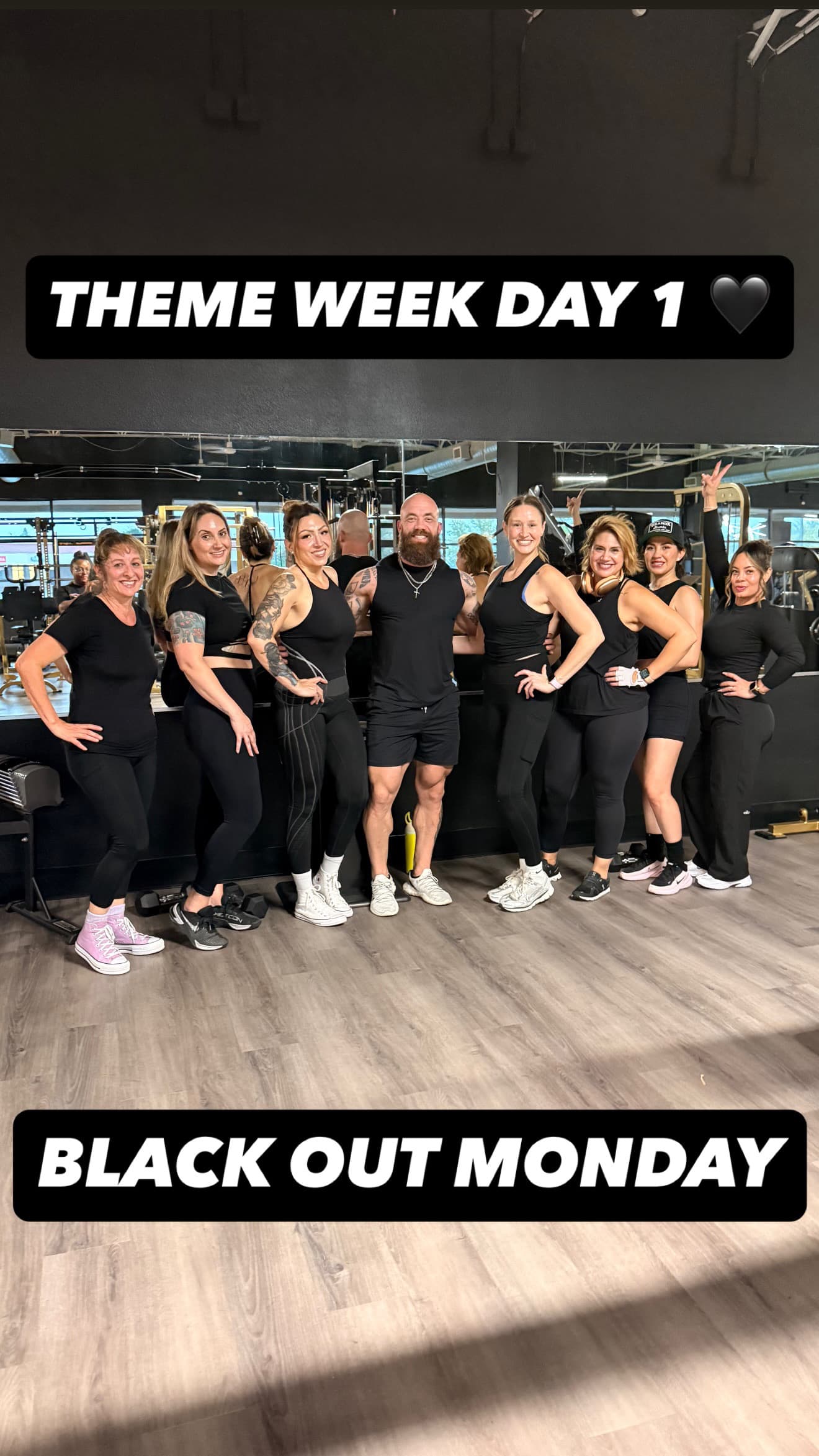 The ES Crew at ES Gym